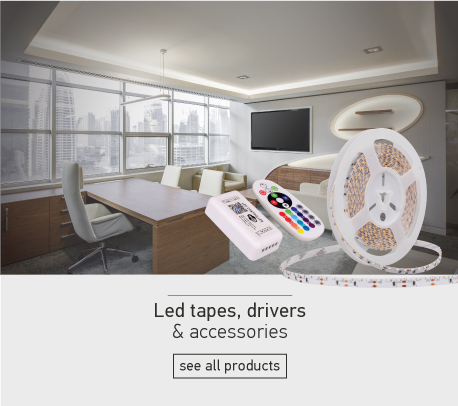 Led tapes, drivers & accessories