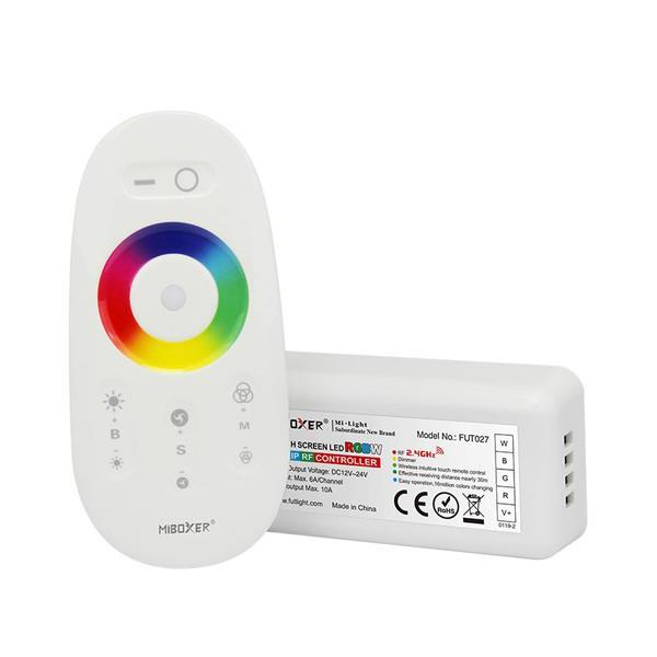 CONTROLLER KIT RF RGBW 10A DC 12V/122W 24V/288W