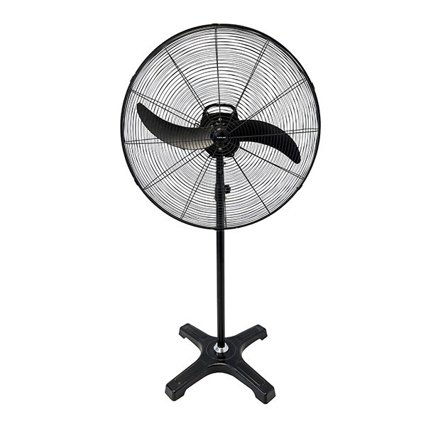 ΑΝΕΜΙΣΤΗΡΑΣ ΒΙΟΜΗΧΑΝΙΚΟΣ ΜΕΤΑΛΛΙΚΟΣ ΟΡΘΟΣΤΑΤΗΣ ΜΑΥΡΟΣ ΜΕ ΚΟΝΤΡΟΛ Φ66 115W DC ΜΟΤΕΡ