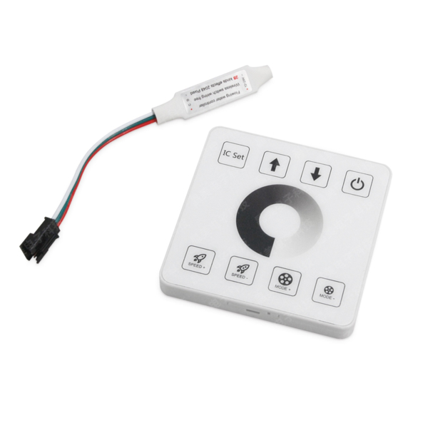 PIXEL SINGLE COLOR 1 CHANNEL WALL CONTROLLER | EUROLAMP S.A.