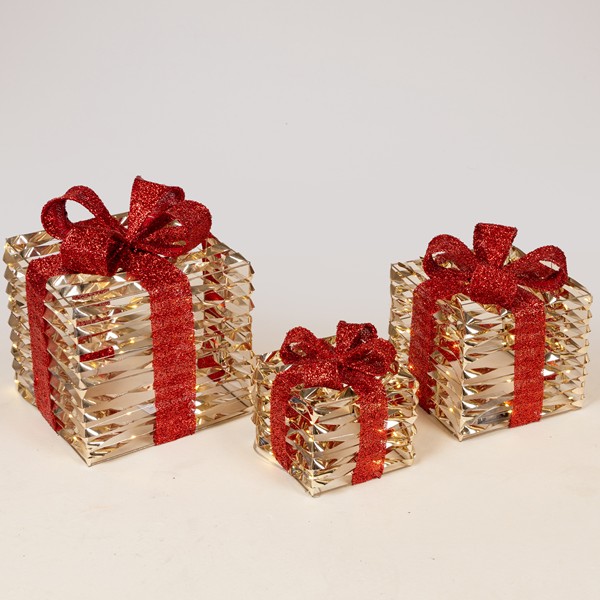 XMAS ΦΩΤΙΖΟΜΕΝΑ ΔΩΡΑ 15/20/25cm 20/30/40 LED ΜΠΑΤΑΡΙΑΣ 2AA/3AA ΧΡΟΝΟΔΙΑΚΟΠΤΗ ΧΡΥΣΟ ME KOKKINO ΦΙΟΓΚΟ ΘΕΡΜΟ ΛΕΥΚΟ MINI LED IP20