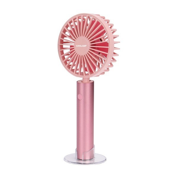 HAND FAN RECHARGEABLE WITH USB Φ10 2000mAh PINK