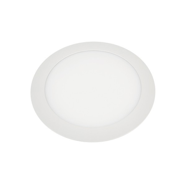 RECESSED LED SLIM LIGHT 20W 85-265V 3CCT Φ225 WHITE PLUS