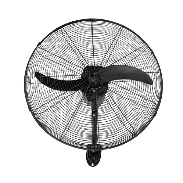 METAL INDUSTRIAL WALL FAN BLACK WITH CONTROL Φ66 115W DC MOTOR