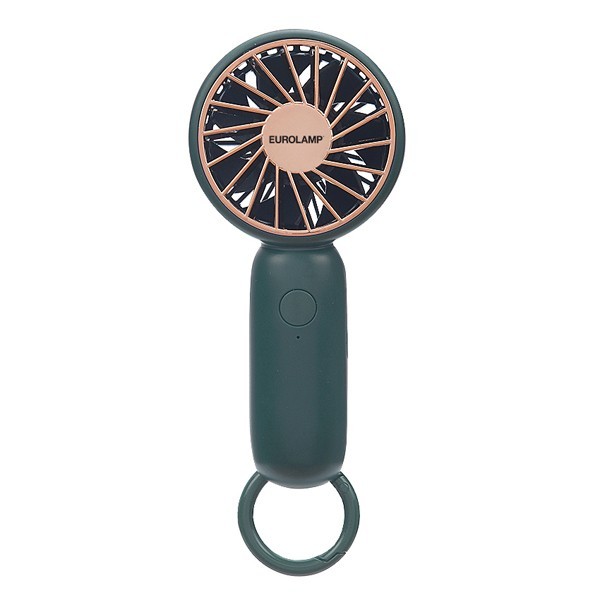 ΑΝΕΜΙΣΤΗΡΑΣ ΧΕΙΡΟΣ ΕΠΑΝΑΦΟΡΤΙΖΟΜΕΝΟΣΦ6 500mAh ΣΚΟΥΡΟ ΠΡΑΣΙΝΟ