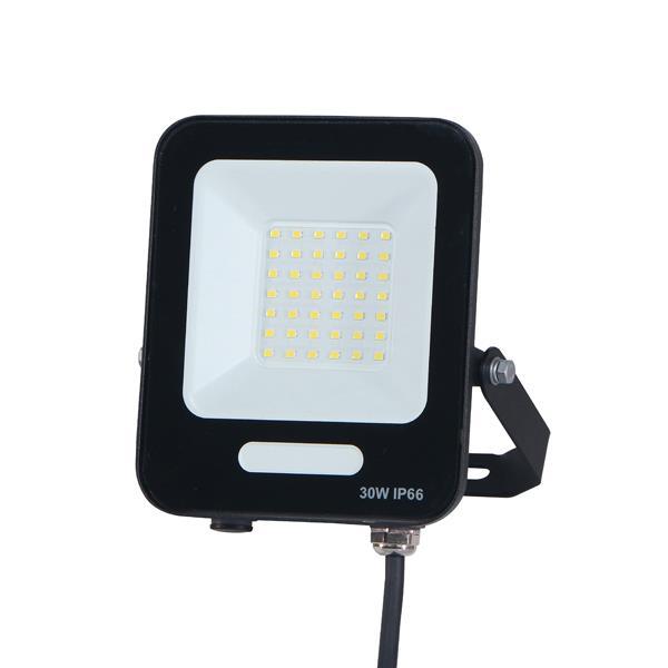 PROJECTOR LED SMD 30W BLACK IP66 3000K PLUS