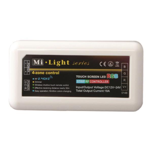 Wireless/DMX Touch Panel Dimmer - 12V - 24V