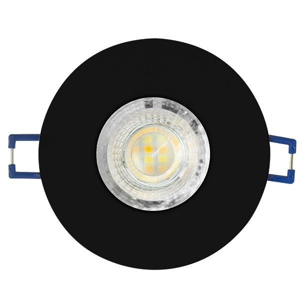 RECESSED LED LIGHT FIXED 3-5-7W 3CCT Φ90 IP54 BLACK