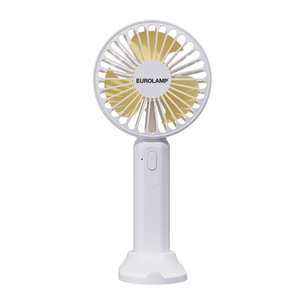 ΑΝΕΜΙΣΤΗΡΑΣ ΧΕΙΡΟΣ ΕΠΑΝΑΦΟΡΤΙΖΟΜΕΝΟΣ ΜΕ USB Φ9 ΛΕΥΚΟ-ΚΙΤΡΙΝΟ