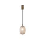 PENDANT LIGHT FIXTURES GLASS 1XE14 MAX 25W 150X230mm WHITE ARTE ILLUMINA CANDY