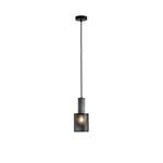 PENDANT LIGHT FIXTURES CONCRETE&IRON 1XE27 MAX40W 120X120X260mm BLACK ARTE ILLUMINA SCOURO