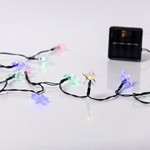 ΣΕΙΡΑ, 60 LED 5mm, ΑΣΤΕΡΙΑ ΠΛΑΣΤΙΚΑ, ΗΛΙΑΚΟ ΣΥΛΛΕΚΤΗ ΜΕ ΑΙΣΘΗΤΗΡΑ ΦΩΤΟΣ, 8 ΠΡΟΓΡΑΜΜΑΤΑ, ΠΡΑΣΙΝΟ PVC ΚΑΛΩΔΙΟ, ΠΟΛΥΧΡΩΜΟ LED, ΑΝΑ 10cm, ΠΡΟΕΚΤΑΣΗ ΠΑΡΟΧΗΣ 60cm, IP44