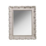  MIRROR PU TAUPE 43x53cm