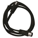 TV EXTENSION CABLE 3m male to female BLACK