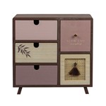 ΚΟΥΤΙ ΟΡΓΑΝΩΣΗΣ MDF ΜΠΟΡΝΤΟ 24x11x23cm