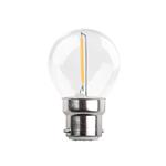 LED LAMP G45 FILAMENT 1W B22 3000K 220-240V