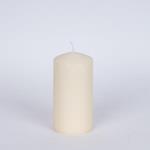 DECORATIVE CANDLE ECRU  7x14cm.