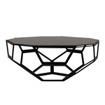 ΒΟΗΘΗΤΙΚΟ ΤΡΑΠΕΖΑΚΙ ΜΕΤΑΛΛΙΚΟ ΜΑΥΡΟ 96Χ96Χ40CM