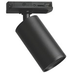 ΣΠΟΤ ΡΑΓΑΣ 2 ΓΡΑΜΜΩΝ GU10 Φ52x125mm ΜΑΥΡΟ