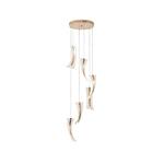 PENDANT LIGHT FIXTURE  ACRYLIC 60W 350X150mm 3000K  5400lmFRENCH GOLD ARTE ILLUMINA COMO