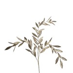 ΚΛΑΔΙ ΕΛΙΑΣ ΜΕ ΠΟΥΛΙΕΣ ΜΕΤΑΛΙΖΕ ΑΣΗΜΙ 100cm
