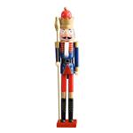 NUTCRACKER WITH SCEPTER, BLUE-RED, 250cm