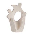 ΓΛΥΠΤΟ ΜΕ ΦΙΓΟΥΡΕΣ ΚΕΡΑΜΙΚΟ ΜΠΕΖ 18.6x11.8x27cm