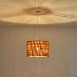 PENDANT LIGHT FIXTURES BAMBOO 1XE27 Max 15w  400Χ400X270mm ARTE ILLUMINA JUTE