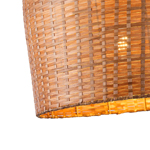 PENDANT LIGHT FIXTURES BAMBOO 1XE27 Max 15w  400Χ400X270mm ARTE ILLUMINA JUTE