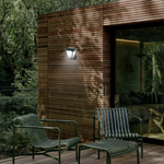 SOLAR PANEL WALL LIGHT FIXTURES WITH MOVEMENT SENSOR 6W 400LM 166X215X195mm 3CCT ARTE ILLUMINA