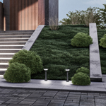 SOLAR PANEL COLUMN LIGHT WITH MOVEMENT SENSOR 3.8W 500LM 160X160X350mm 3CCT ARTE ILLUMINA