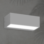 WALL LIGHT FIXTURES LED 12W 230X90X100 3CCT IP65 GREY ARTE ILLUMINA LIMA