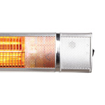 WALL MOUNTED HEATER WITH GOLDEN TUBE 2000W WITH REMOTE IP65