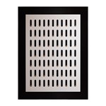 ΠΙΝΑΚΑΣ ΚΑΜΒΑΣ ΜΕ ΧΡΥΣΕΣ ΜΠΙΛΙΕΣ ΛΕΥΚΟΣ - ΜΑΥΡΟΣ 90x3.5x120cm