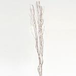LIGHTED SNOWY BRANCHES, 20 LED, WITH TRANSFORMER, COPPER WIRE, WARM WHITE LED, 120cm