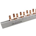 BUSBAR COPPER L TYPE DPN LN (1P) 1m WITH INSULATION