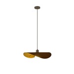 ΦΩΤΙΣΤΙΚΟ ΚΡΕΜΑΣΤΟ BAMBOO ΜΟΝΟΦΩΤΟ 1XE27 Max 15W 450.5x420x1950 mm ΦΥΣΙΚΟ ΞΥΛΟ ARTE ILLUMINA SUDE