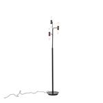 FLOOR LAMP LIGHT ALUMINIUM LED 8W 3000K 1800Lm 250X1600mm BLACK-GOLD ARTE ILLUMINA VELAS