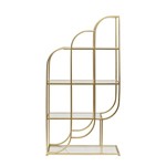 ΡΑΦΙΕΡΑ ΜΕΤΑΛΛΙΚΗ ΧΡΥΣΗ 76Χ28Χ142CM