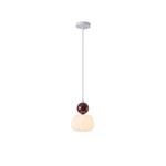 PENDANT LIGHT FIXTURES SIMPLE MAX 7W 60X1240mm WHITE-RED ARTE ILLUMINA AMETHYST