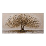 CANVAS WALL ART TREE BROWN-BEIGE-WHITE 120x3x60cm