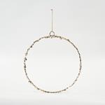 HANGING WIRE RING WITH GLITTER, 40cm