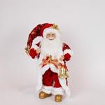 SANTA, WITH RED FANCY CLOTHES, 45cm