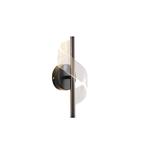 ACRYLIC WALL LIGHT FIXTURES BLACK8W 720lm 3000K 650X490mm ARTE ILLUMINA SILK