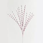 TWIG, PINK, WITH GLITTER PEARLS, 150cm
