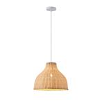 PENDANT LIGHT FIXTURES BAMBOO 1X1XE27 MAX 15W 330Χ330X258mm  ARTE ILLUMINA CALYPSO