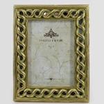 TABLE PHOTO FRAME(15X20), CHAIN,POLYRESIN, GOLD,