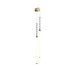 ΦΩΤΙΣΤΙΚΟ ΚΡΕΜΑΣΤΟ LED 15W 900Lm 3000K 950X800mm ΛΕΥΚΟ-ΧΡΥΣΟ ARTE ILLUMINA PEARLETTE
