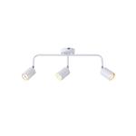 SPOT 3LIGHTS METALLIC 3XGU10 Max 7W 500X90X230mm WHITE ARTE ILLUMINA OLYMP