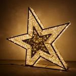 3D STAR WITH LED, 200x30x175cm, IP44
